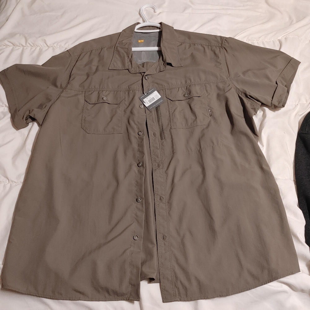 Eddie Bauer exploration button up